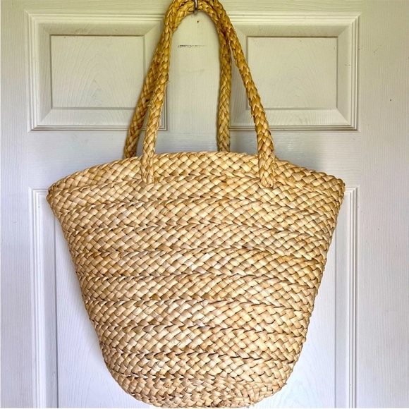 QUACKER FACTORY QVC LINED CORN HUSK
SHOULDER BAG TOTE - Picture 2 of 5